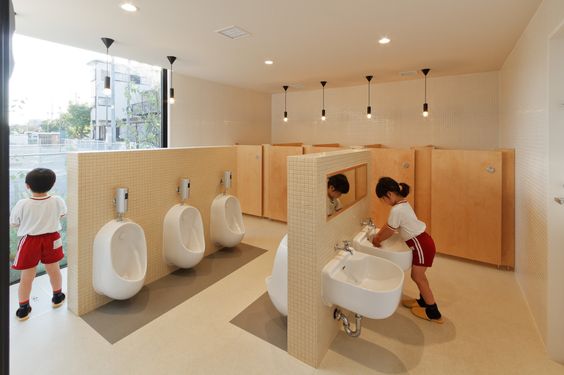 Tiêu chuẩn thiết kế nhà vệ sinh trường mầm non