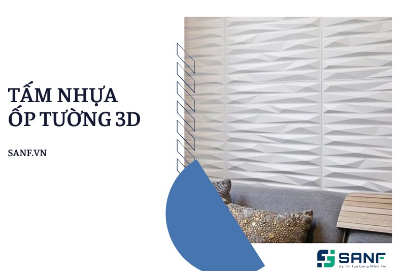 Các loại tấm ốp tường 3d nhựa pvc